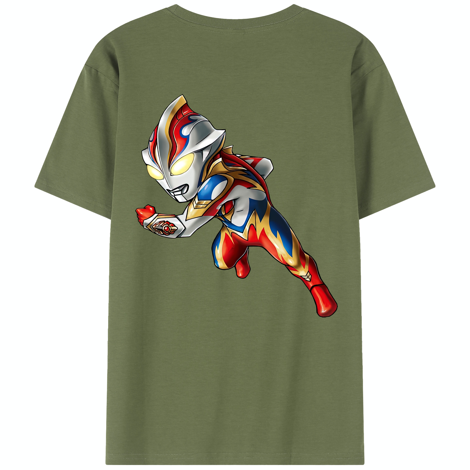 （画像用） ウルトラマン Ultraman 綿100％半袖Tシャツ（背面プリント）